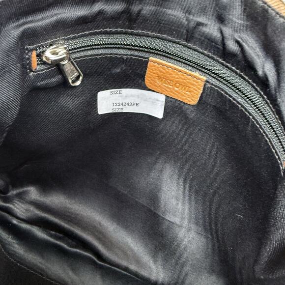 WISE OWL Brown Genuine Leather DISTRESSED STYLE Shoulder Purse CROS… - Picture 6 of 7